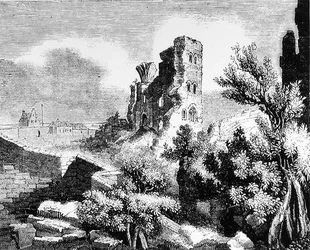 Ruinene av Scarborough Castle